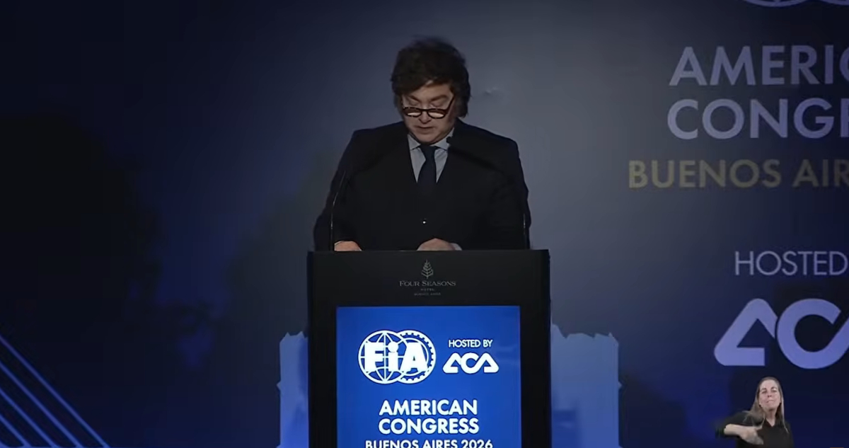 Javier Milei, Congreso FIA