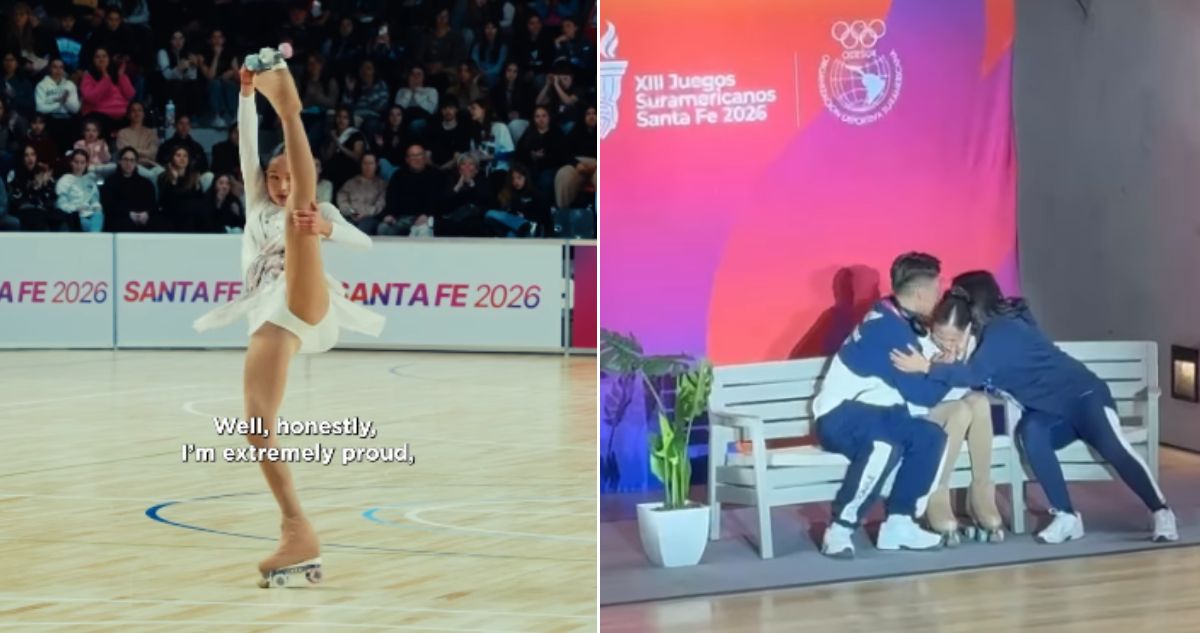 Josefa Ramos y su rutina de oro en los Juegos Suramericanos de SAnta FE