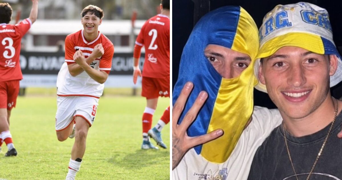 Jugador Franco Domínguez celebró título que su equipo perdió ante Rosario Central.