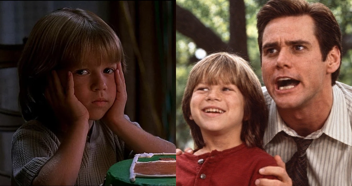 Justin Cooper y Jim Carrey