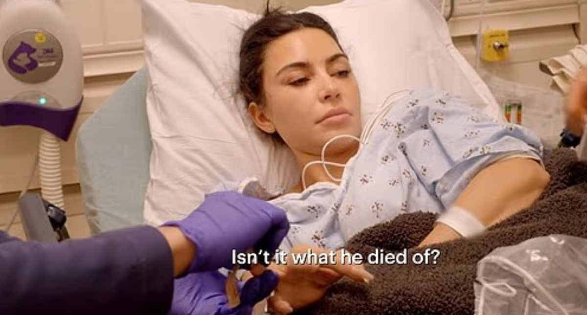 Kim Kardashian fue hospitalizada por afección relacionada con el cáncer que mató a su padre