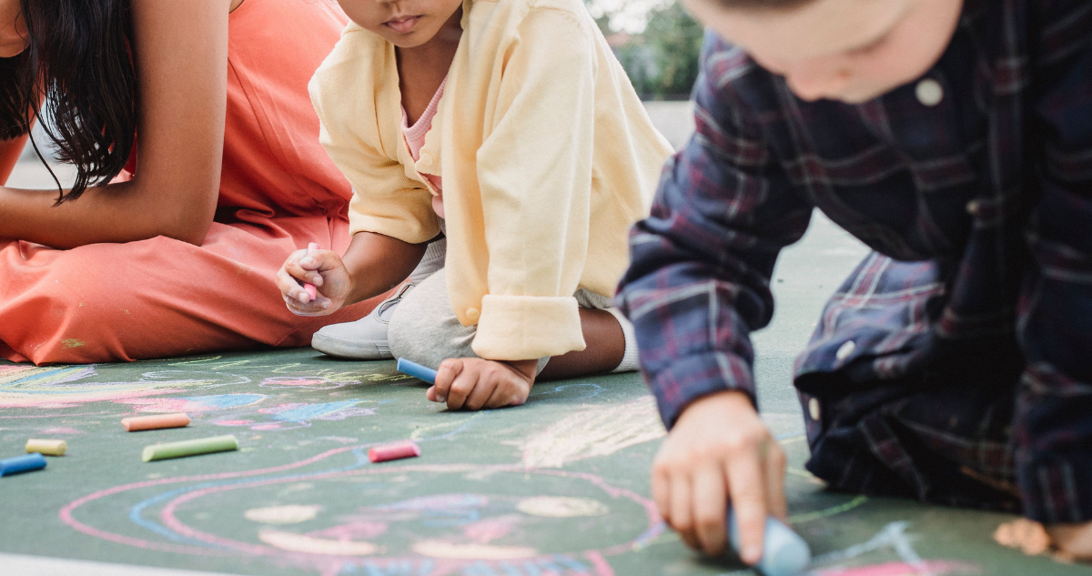 Niños jugando