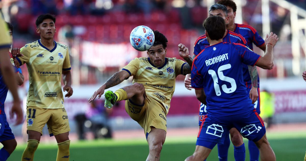 LA U y Everton igualaron en revancha de Copa Chile en el Nacional: Azules avanzaron a cuartos