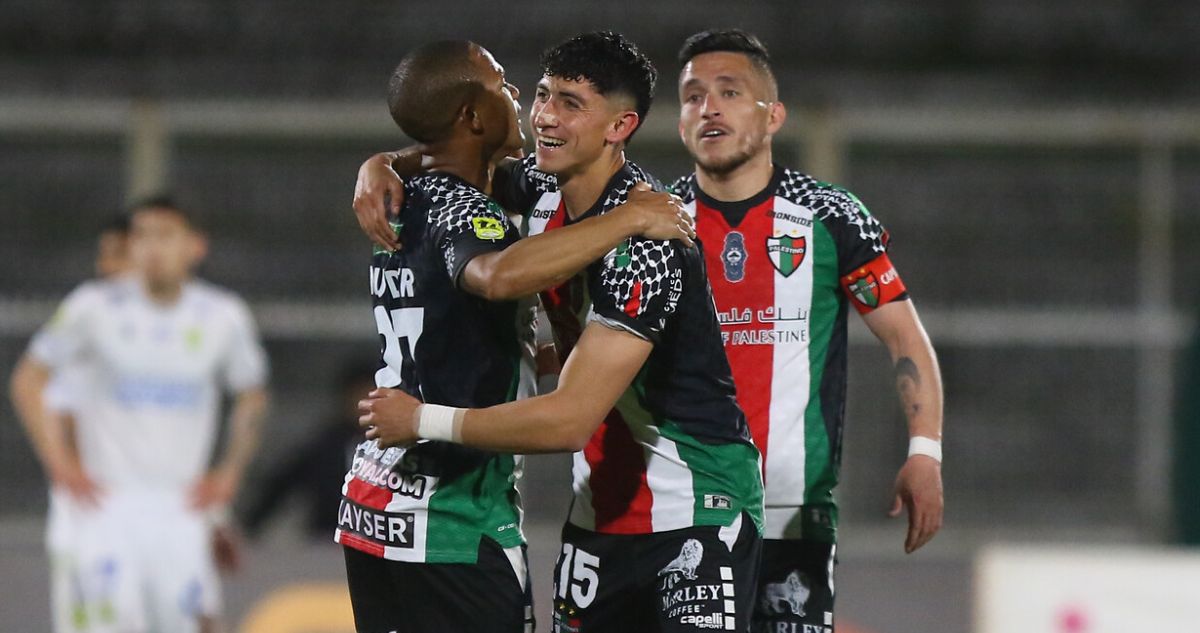 Palestino venció a la UdeC por Liga de Primera.