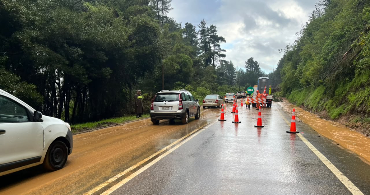 revisa el estado de las rutas en el Bío Bío