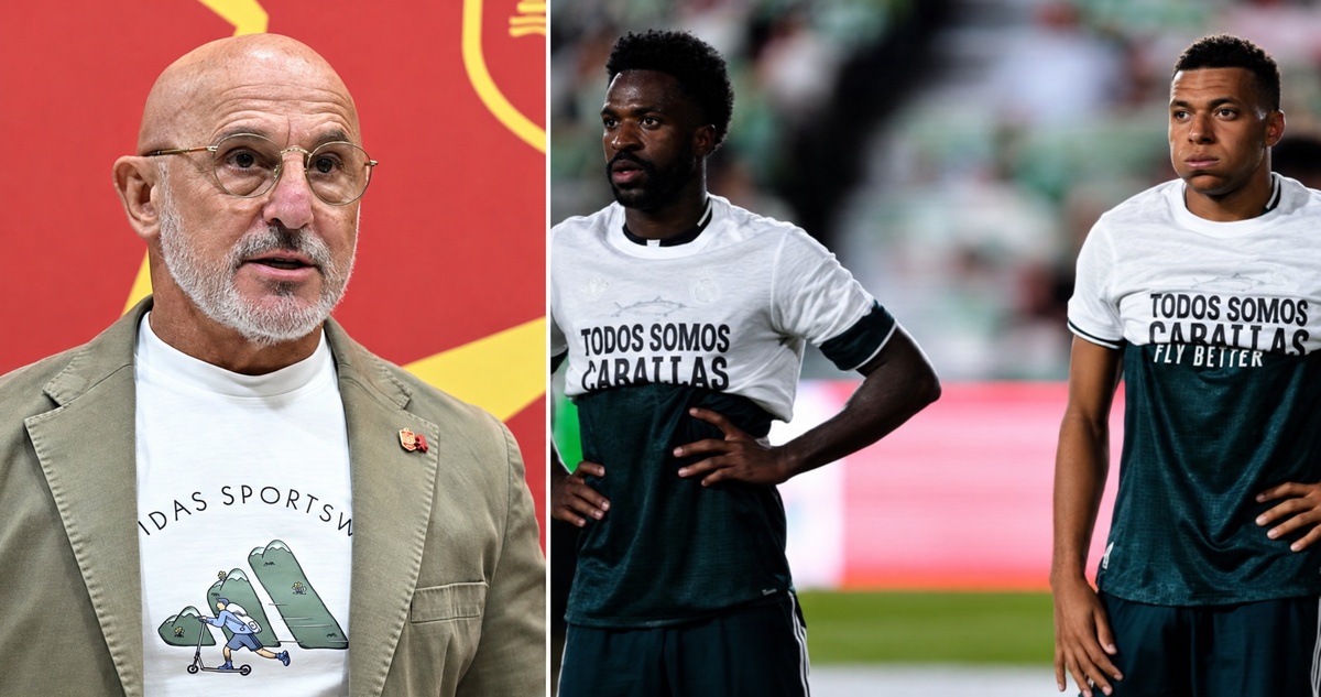 Luis de la Fuente, DT de España, se emocionó enviando mensaje de apoyo a Ceuta tras polémica por camisetas