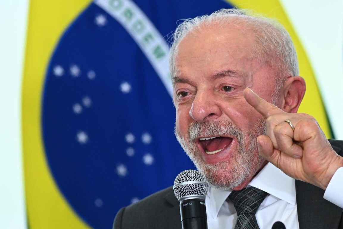 El presidente de Brasil, Luiz Inácio Lula da Silva