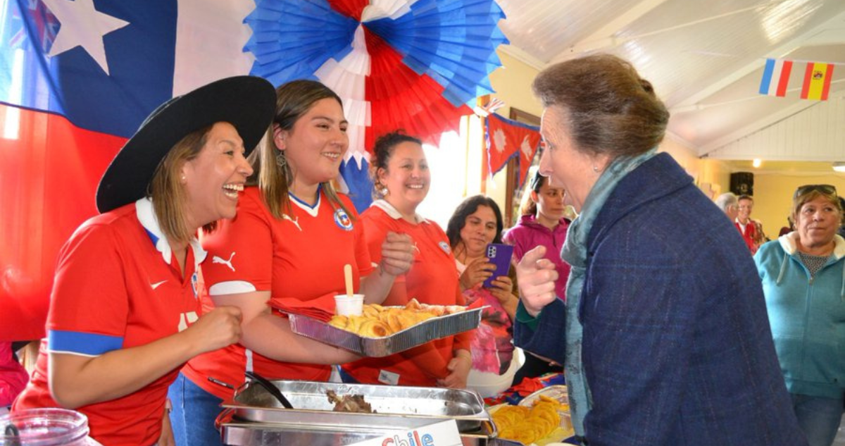 celebración chilena en Malvinas/Falkland