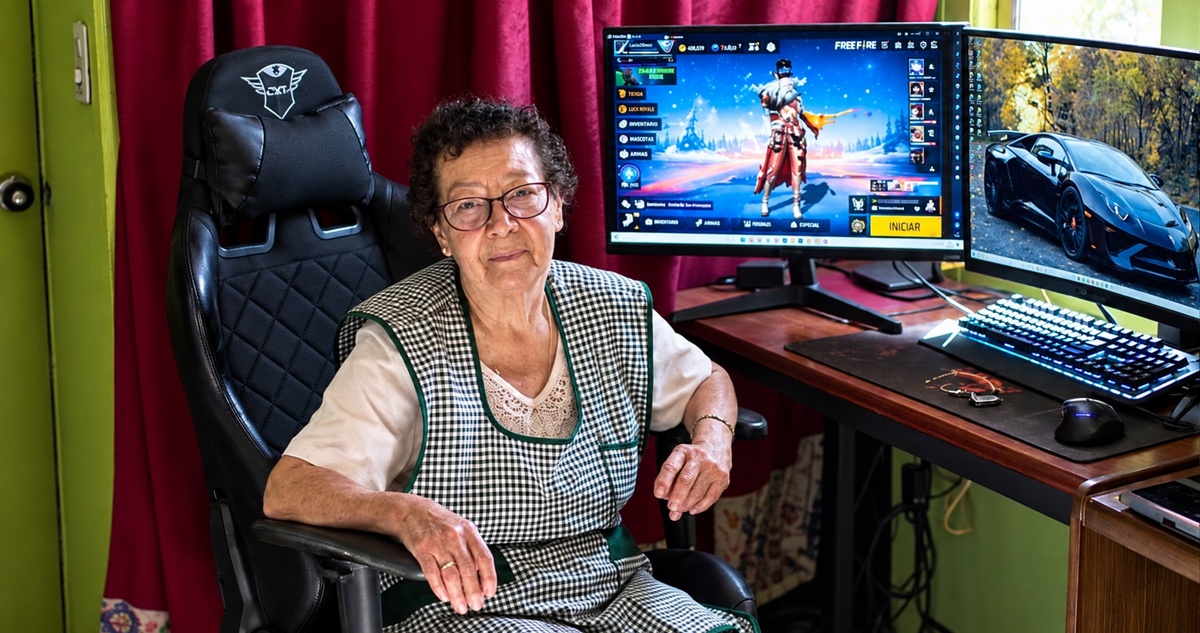 María Elena Arévalo, Mami Nena, abuelita gamer