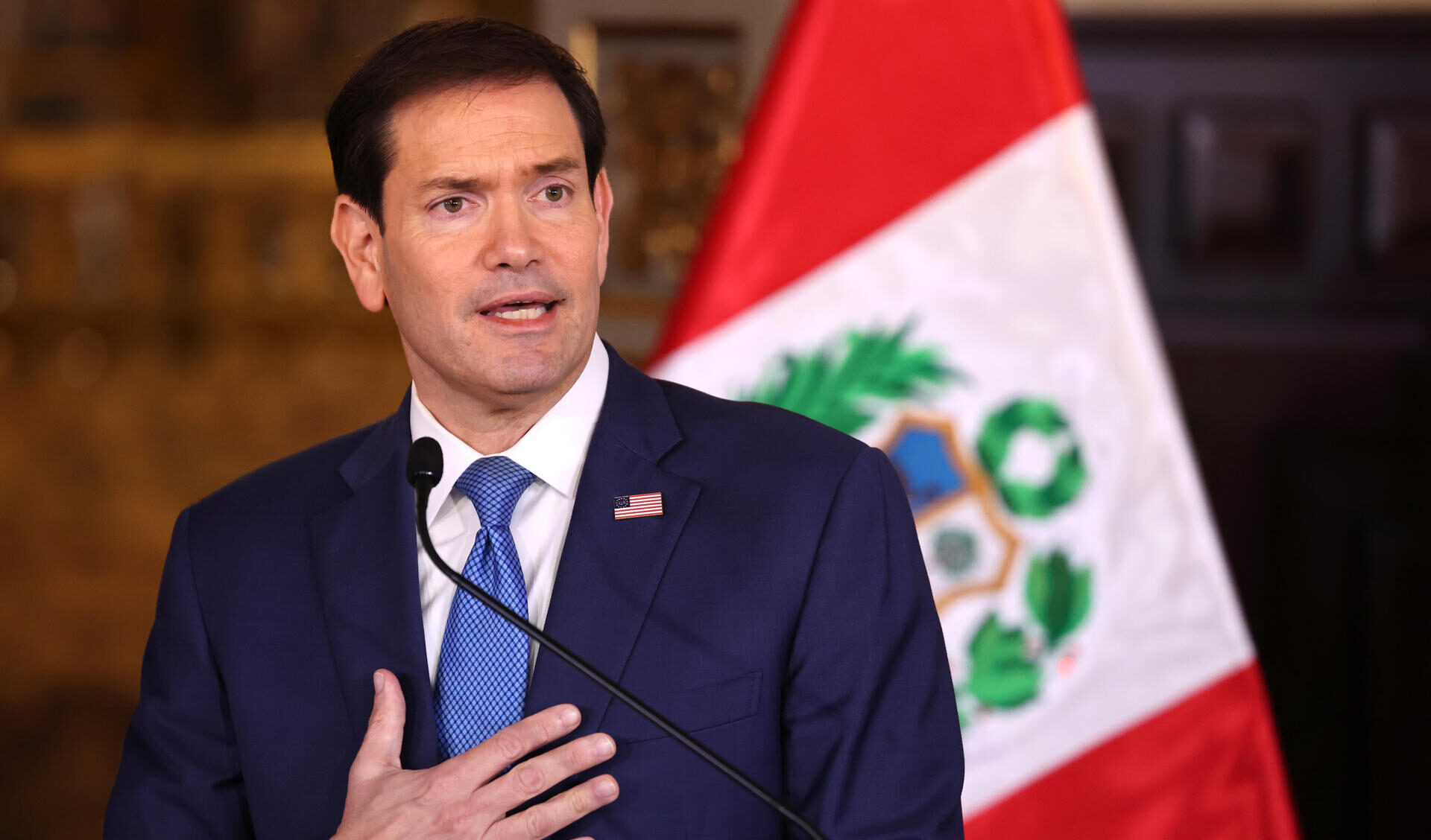 El secretario de Estado de EEUU, Marco Rubio