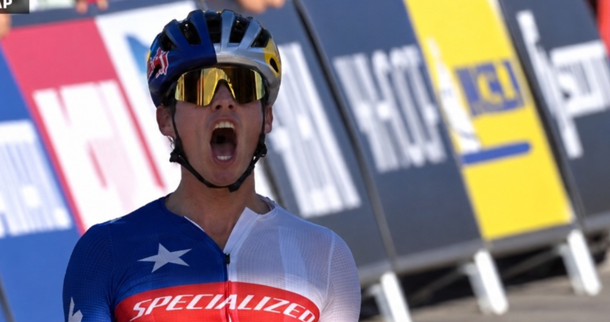 Martín Vidaurre en Mundial XCO