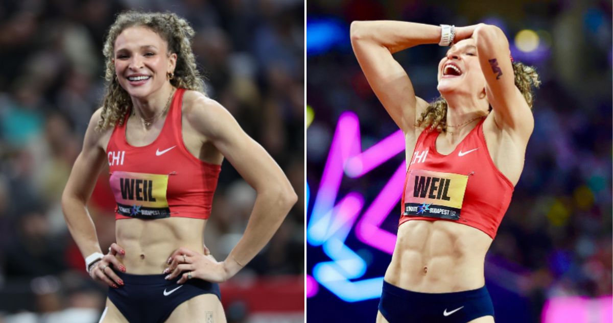 Martina Weil se lución e los 400 del World Athletics Ultimate Championship
