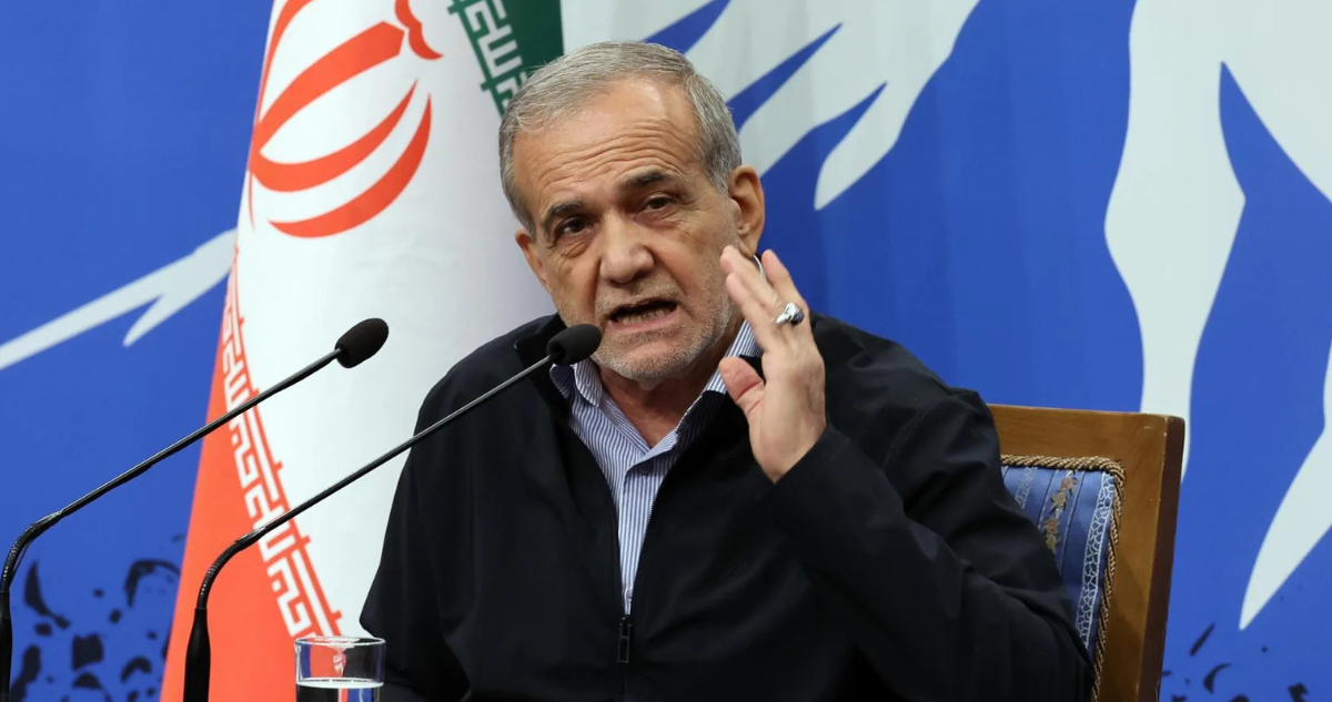 Imagen de archivo del presidente iraní Masud Pezeshkian