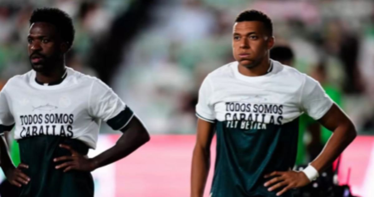 Mbappé y Vinicius contra mensaje de La Liga por Ceuta