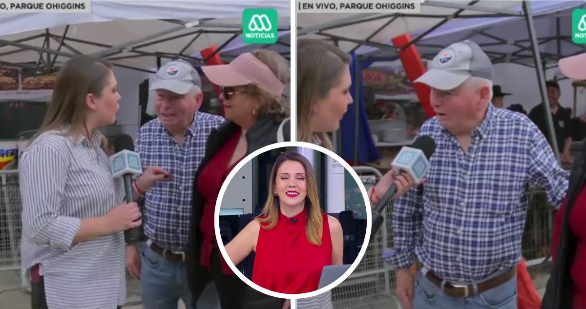 Entrevistado por temblor en Mega