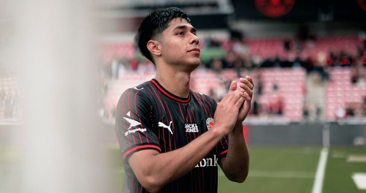 El FC Midtjylland despidió emotivamente a Darío Osorio.