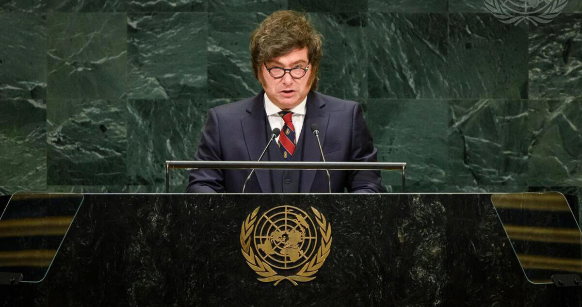 Milei critica a la ONU en la propia Asamblea General