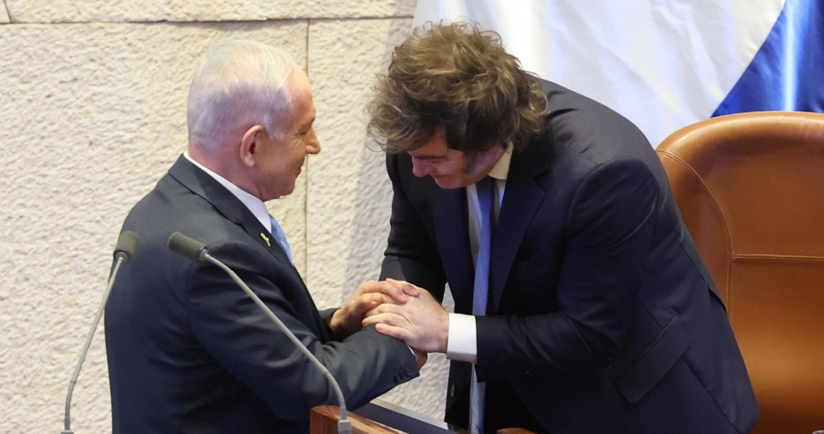 Netanyahu elogia la gestión de Milei y agradece su apoyo “incondicional” a Israel