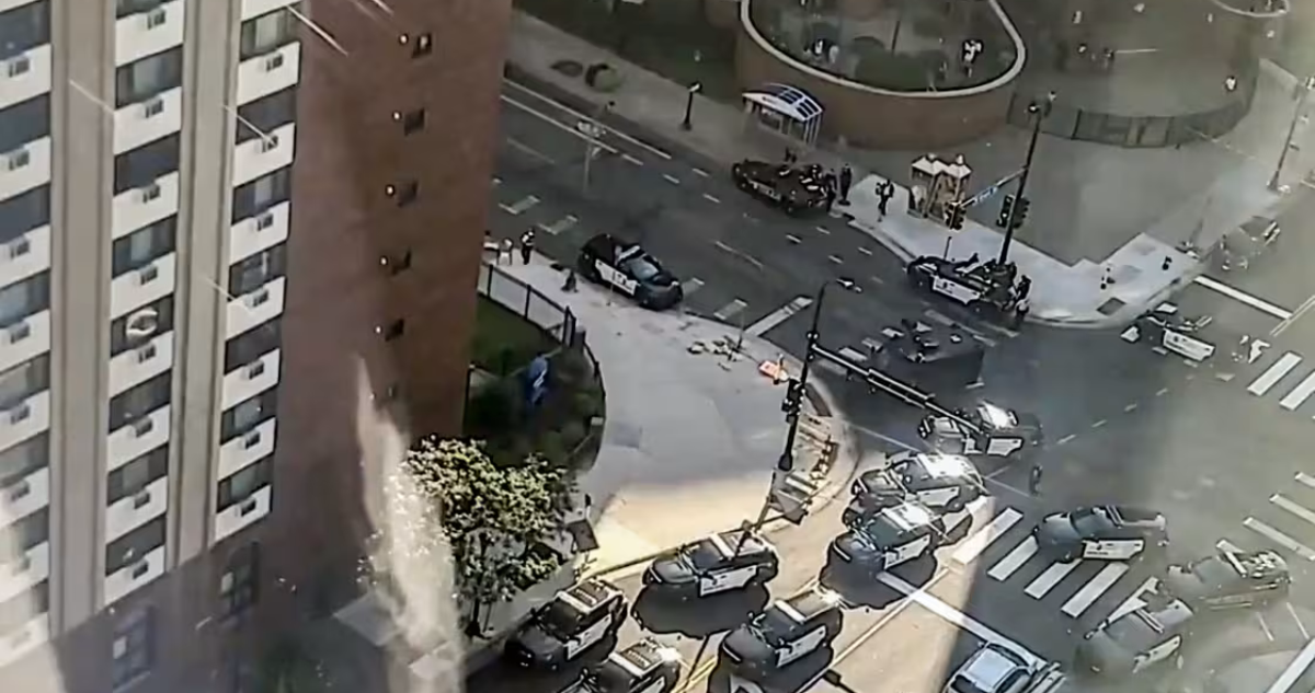 Operativo policial tras el tiroteo en Minneapolis