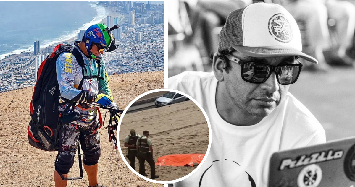 Muerte parapentista en Iquique