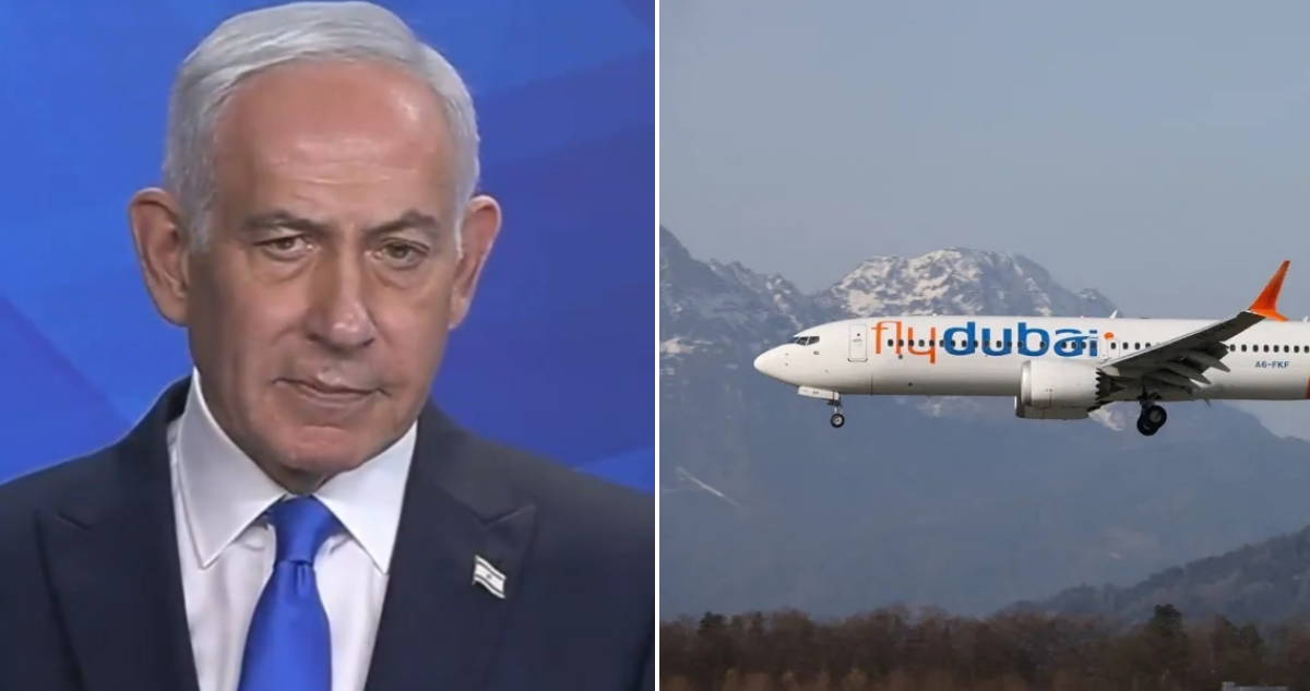 Netanyahu por indicente en avión rumbo a Israel