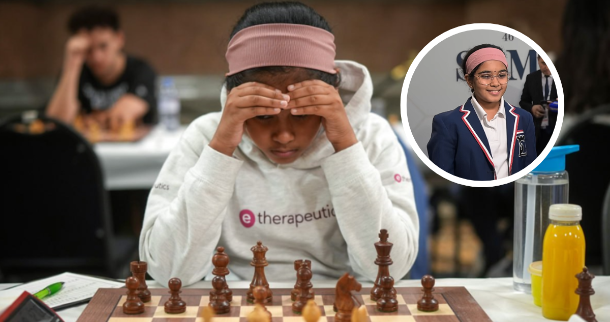 Niña de 11 años es la jugadora de ajedrez más joven en obtener el título de Mujer Gran Maestra