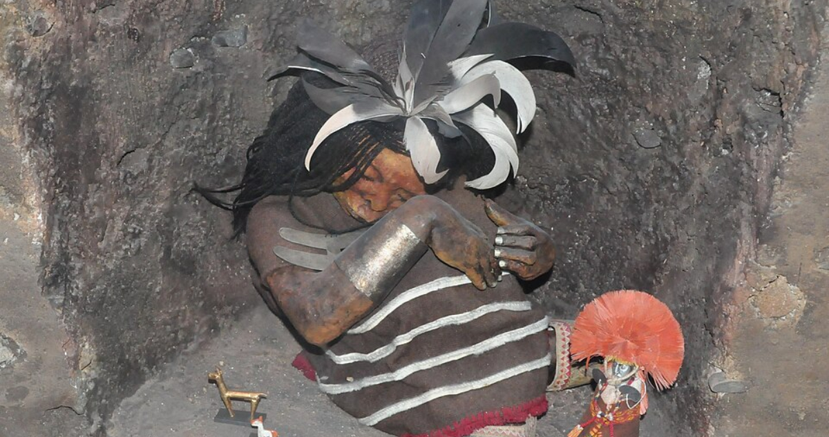 Réplica del niño de cerro El Plomo