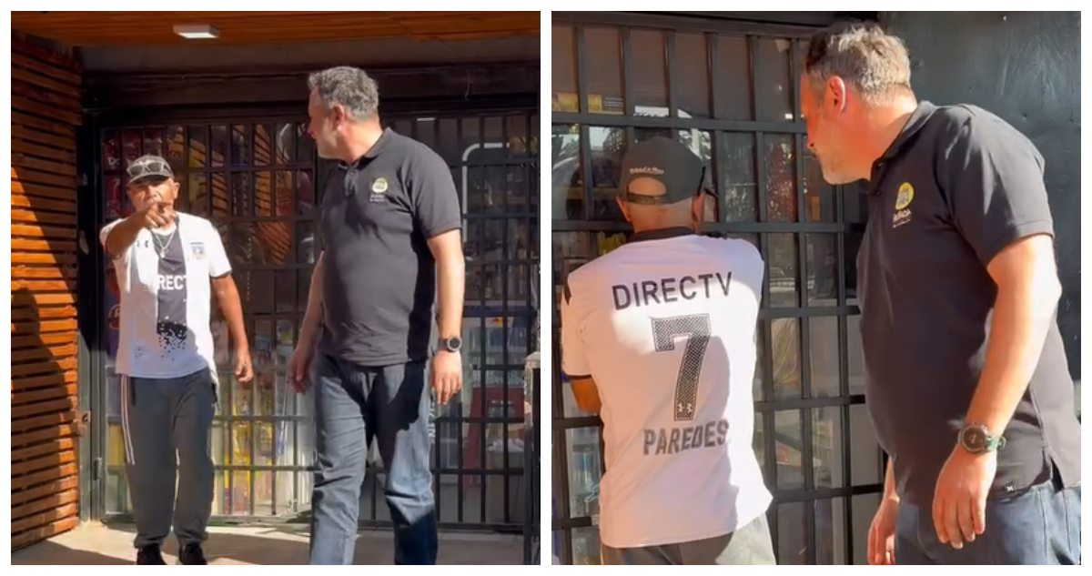 “No te hagas el choro conmigo”: el tenso cruce de Sichel con hombre por beber alcohol en la calle