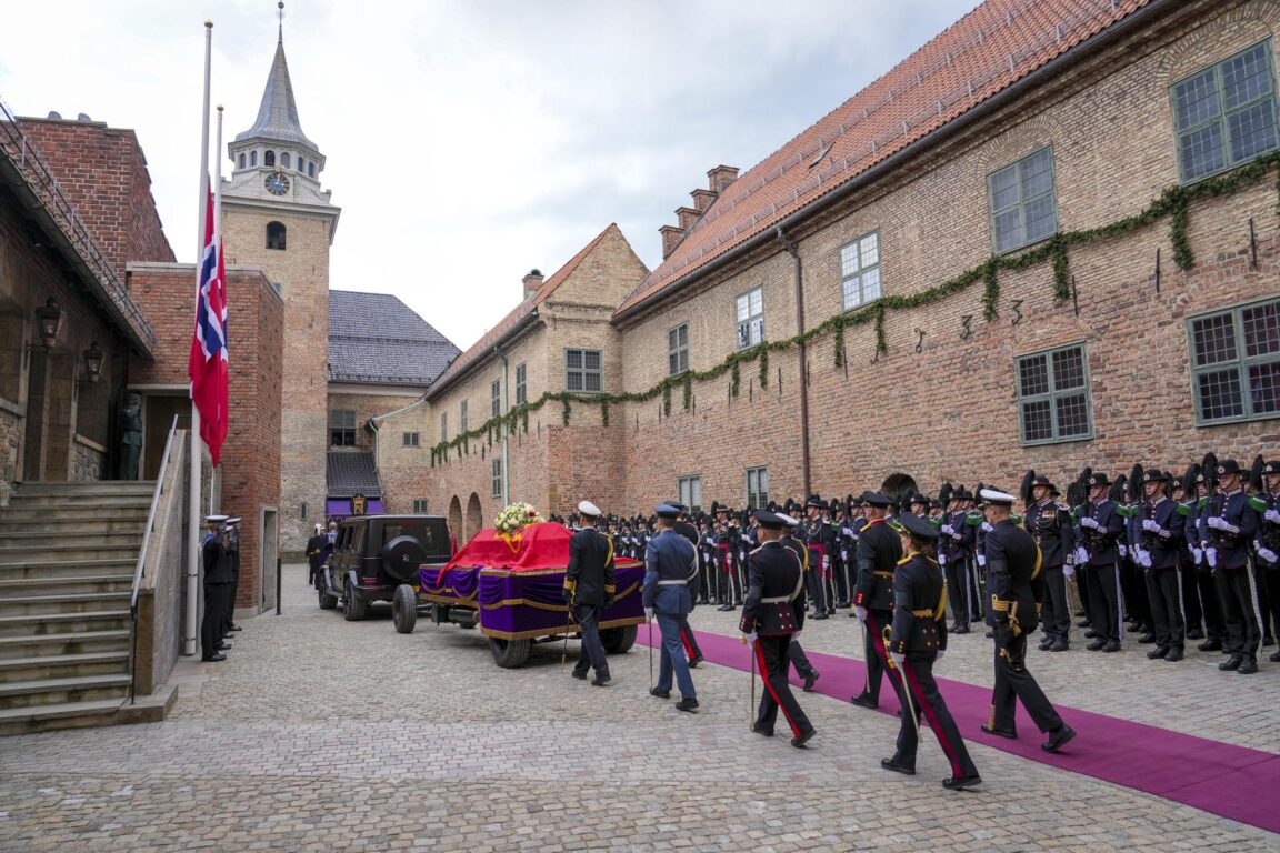 funeral del rey noruego