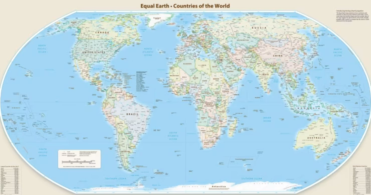 ONU aprueba resolución para usar nuevo mapa global