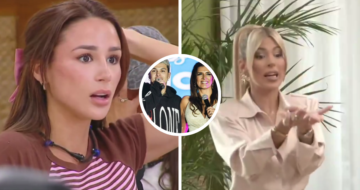 Guarén, Oriana e Ivette Vergara junto a Nicolás Solabarrieta