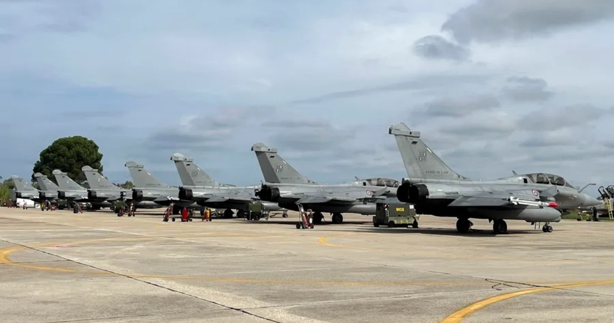 Ejercicio militar aéreo multinacional de la OTAN Ramstein Flag 24