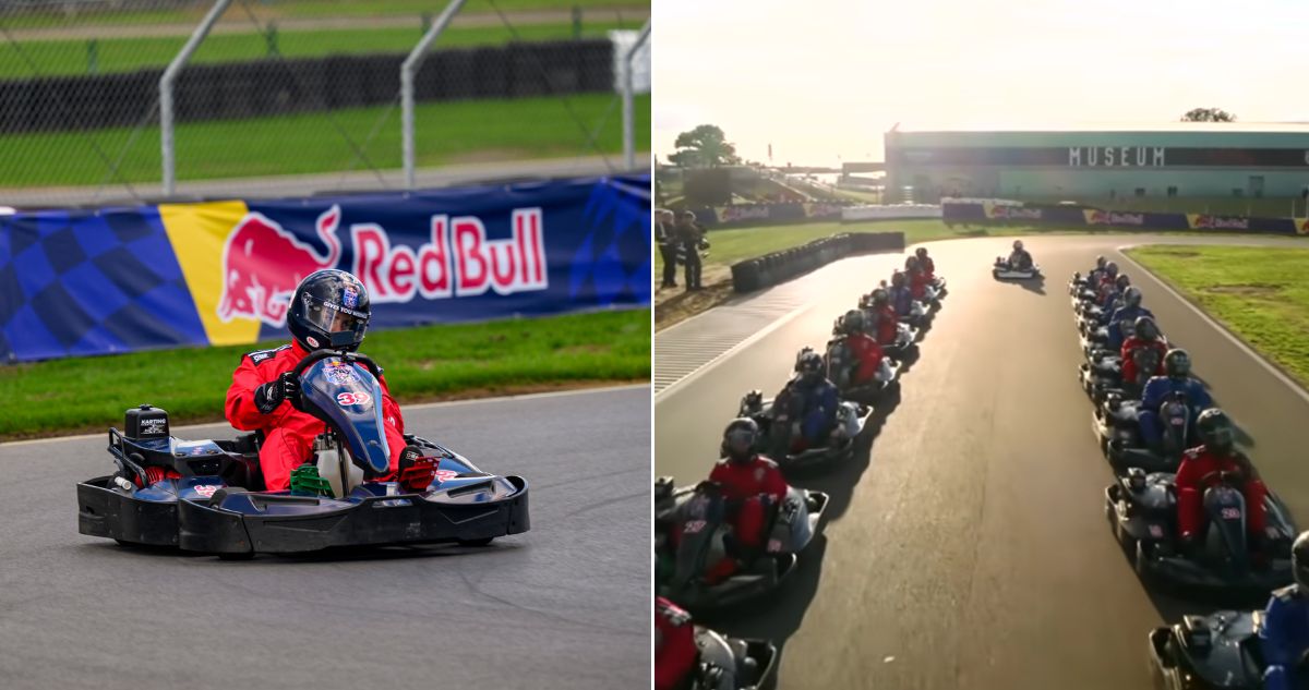 Pableke orgulloso por decir presente en desafío de karting a Max Verstappen