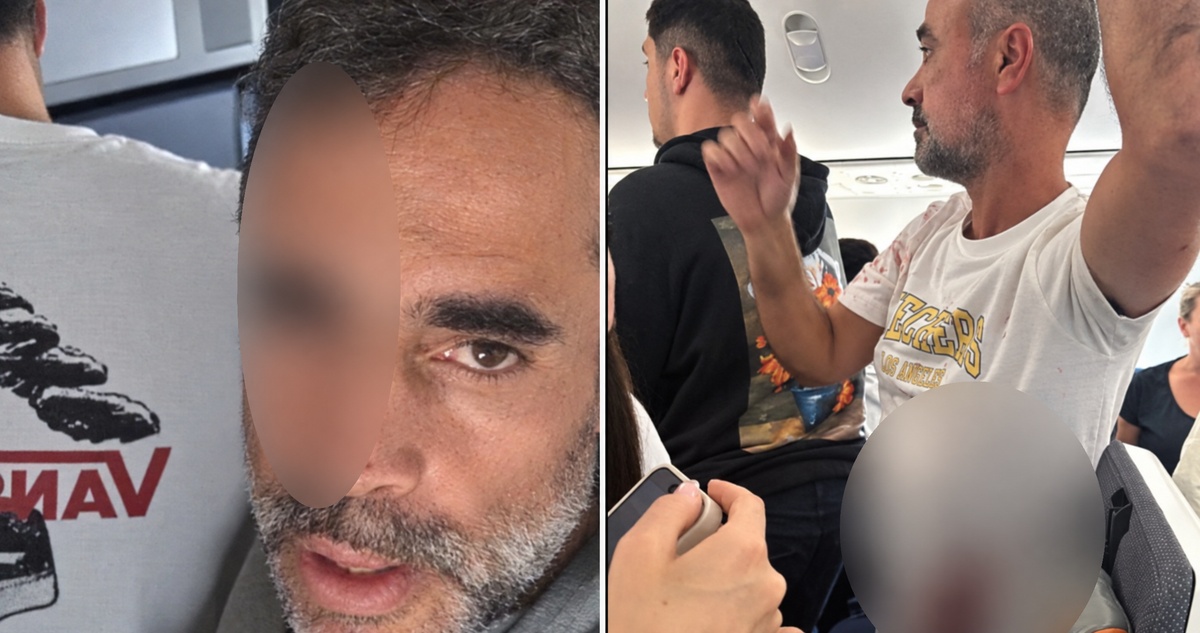 Pasajeros en vuelo rumbo a Israel