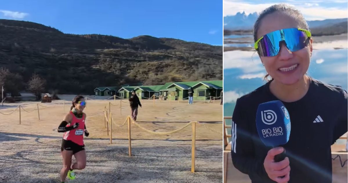 Paula Aguayo, ganadora de 10K del Patagonian International Marathon