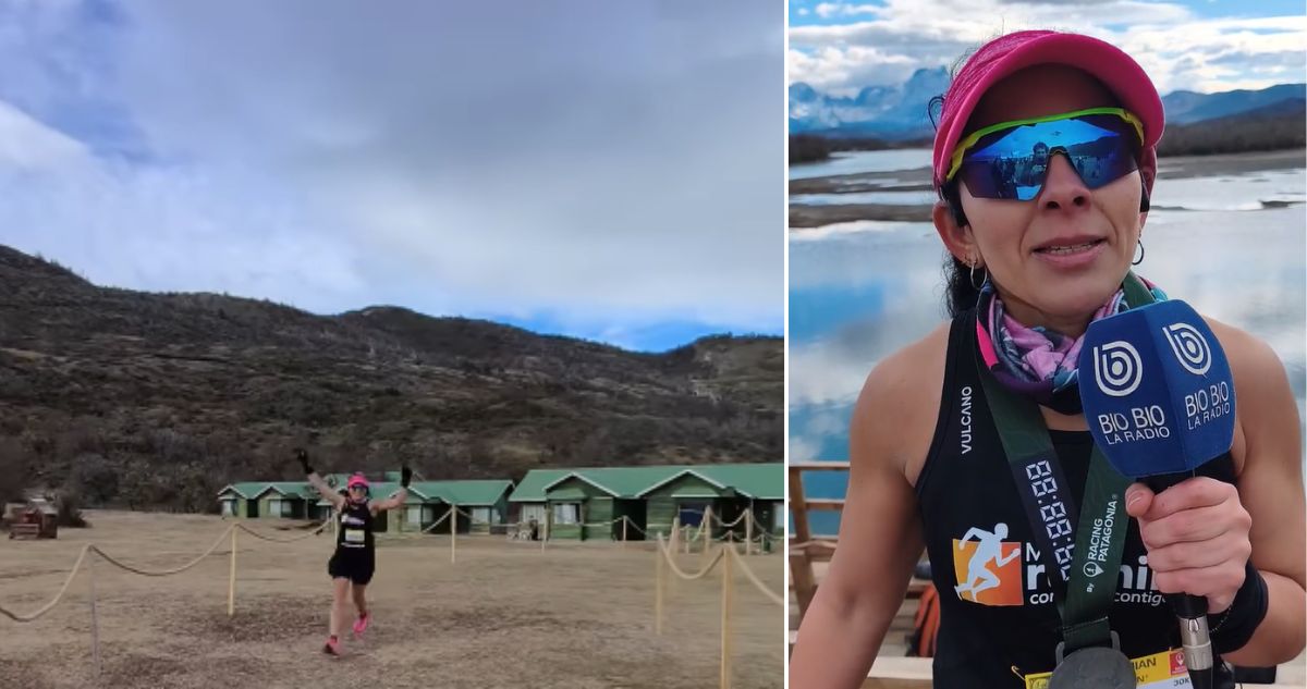 Carolina Solís, ganadora de 30K de Patagonian International Marathon