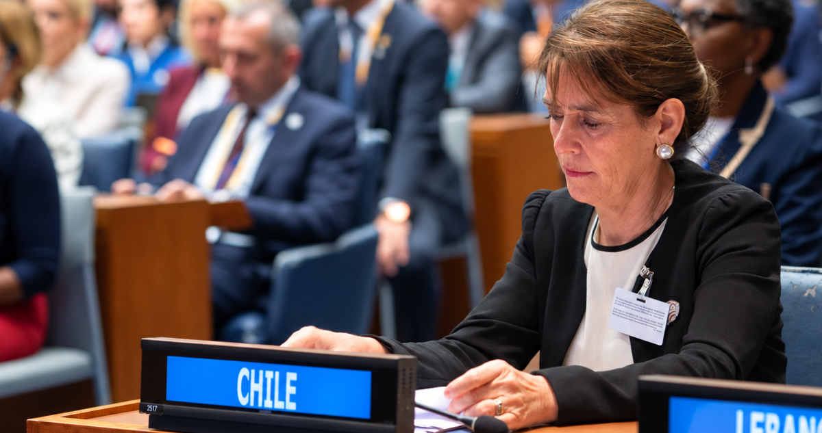 La agenda propia que desplegó Pía Adriasola la primera dama, en Nueva York
