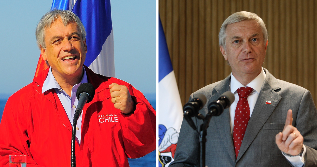 Presidente Sebastián Piñera y presidente José Antonio Kast.