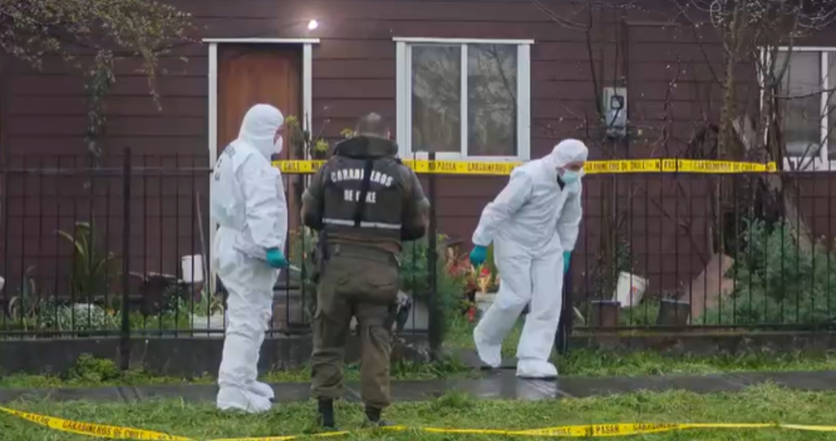 Investigan homicidio de adulto mayor en Pitrufquén: cuerpo fue encontrado afuera de su casa