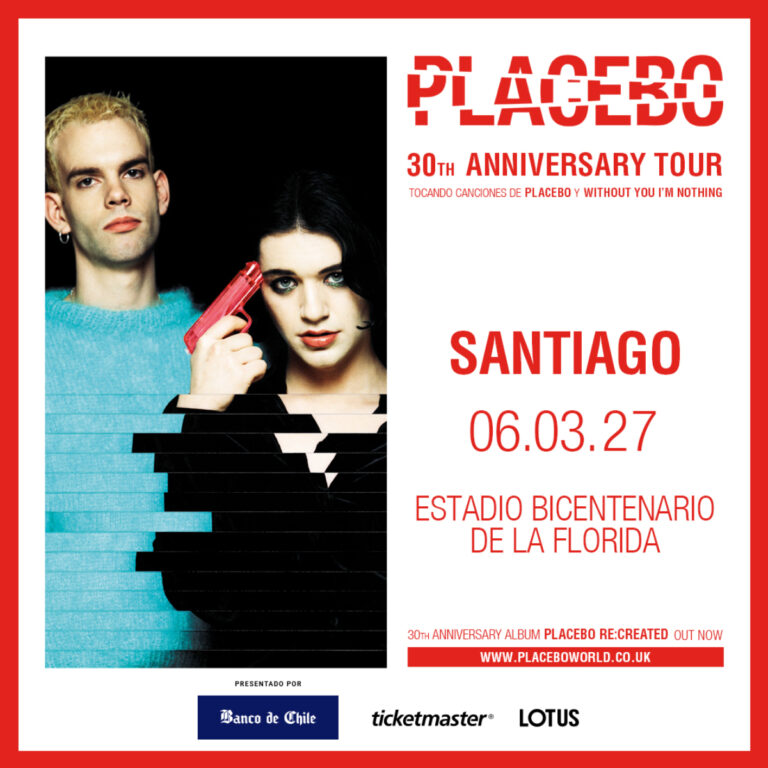 Placebo regresa a Chile para su primer show en estadio: tocarán sólo canciones de dos discos