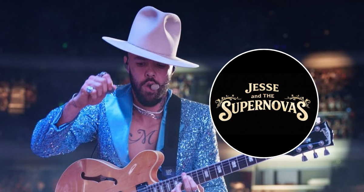 Foto de Jesse y su nuevo proyecto musical fuera de Jesse & Joy