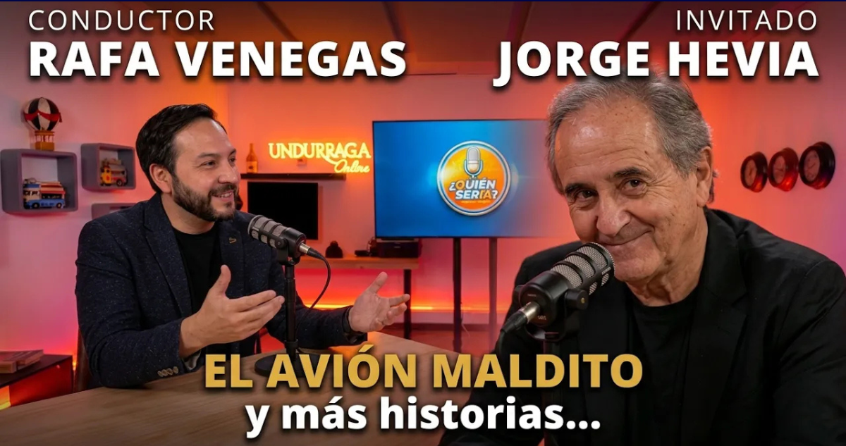 Jorge Hevia en "¿Quién SerIA?". El podcast de Rafa Venegas - Capítulo 7
