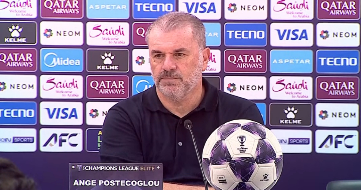 Postecoglou defiende a Cristiano Ronaldo