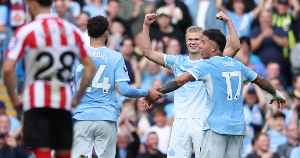 Manchester City manda en la Premier League.