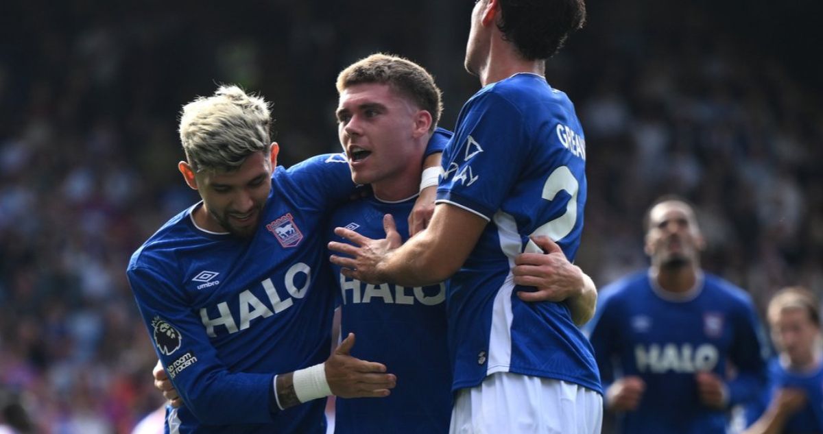 Ipswich venció a Crystal Palace por Premier League.