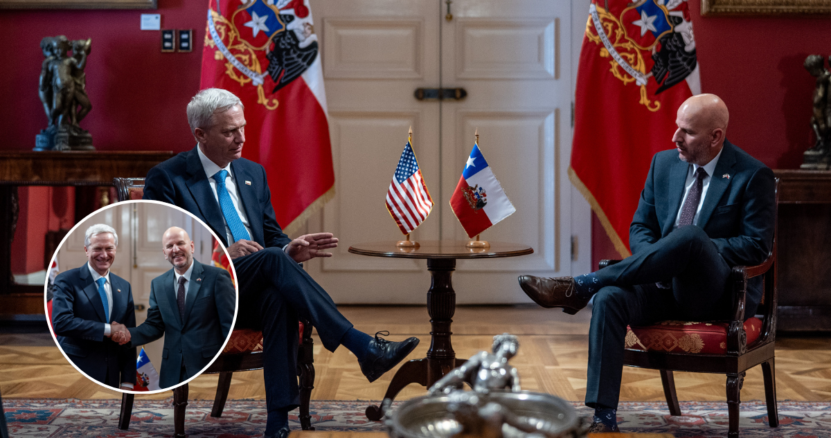 Presidente Kast recibe a embajador de EEUU ad portas de su viaje a Nueva York por Asamblea de la ONU