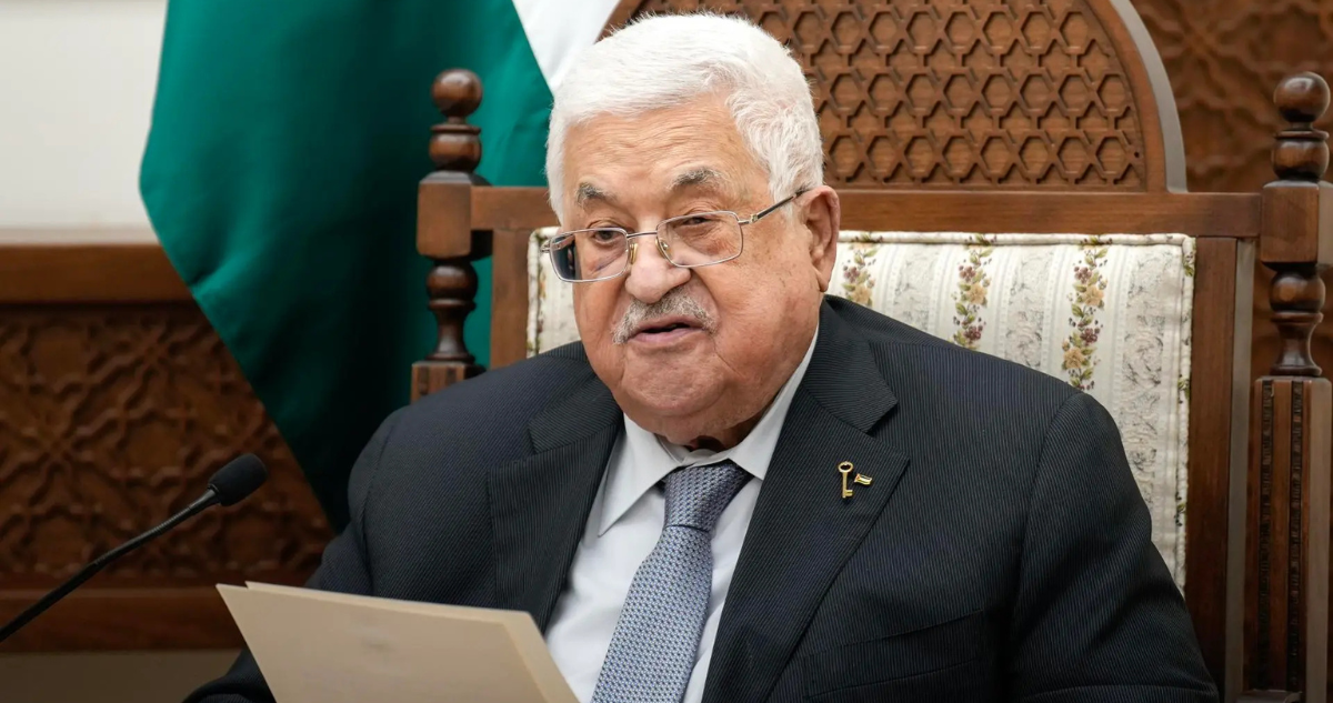 El presidente del Estado de Palestina, Mahmud Abás