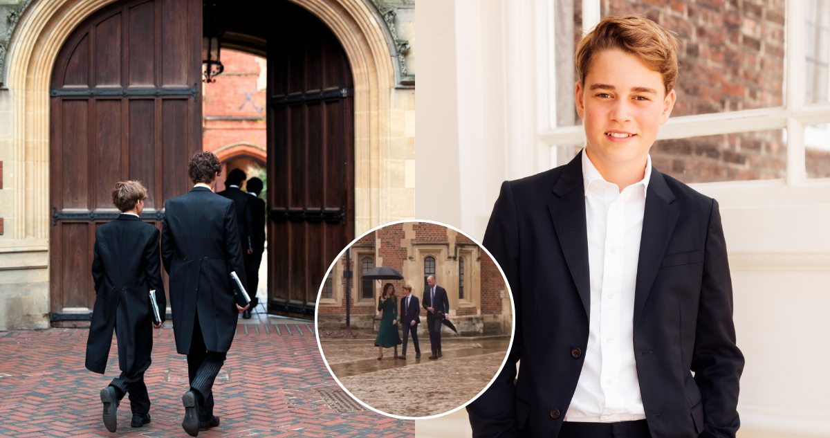 Príncipe George ingresa a Eton College