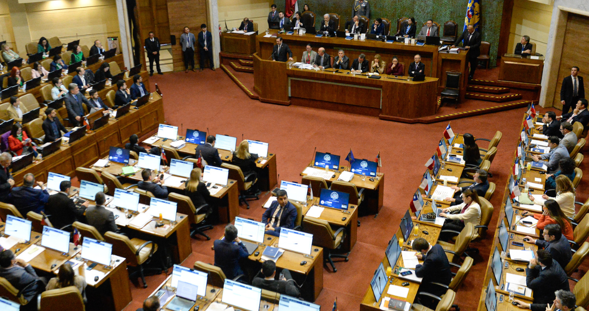 Foto de contexto de la Cámara de Diputados.