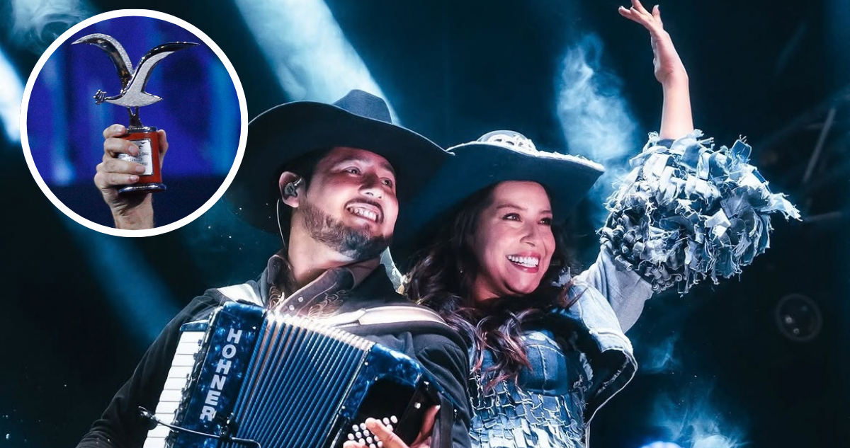 María José Quintanilla y gaviota del Festival de Viña